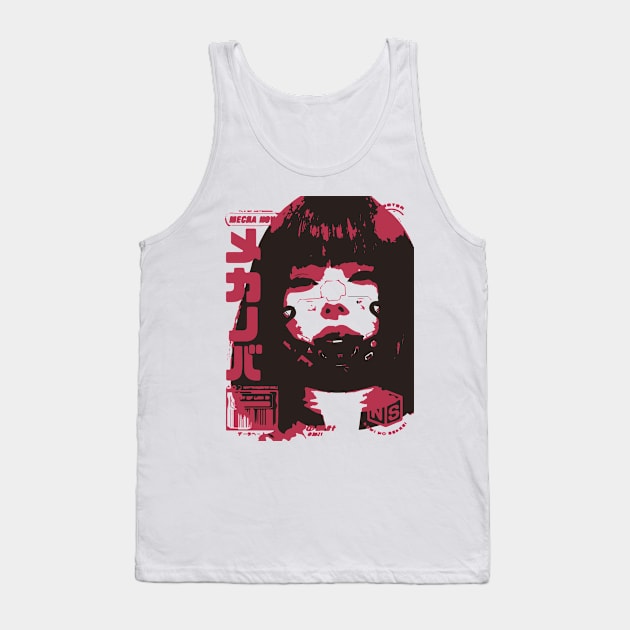 asian girl art Tank Top by vellouz55